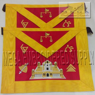 Scottish rite 16 degree regalia apron